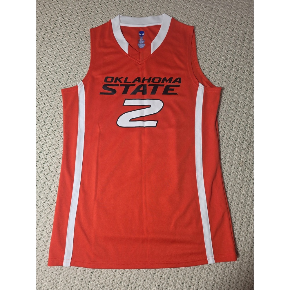 NCAA Oklahoma State Cowboys Jersey Mens Medium Orange Excellent Basketball #2